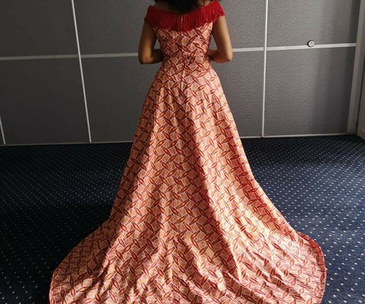 créations des robes en wax